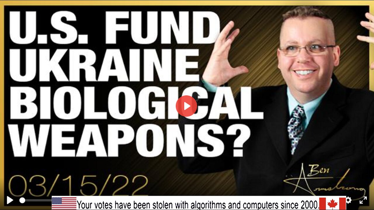 U.S. Funded Bio Weapons In Ukraine And Criminal Evidence Exposed In Pfizer Docs