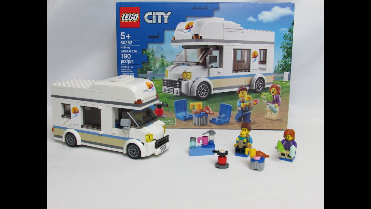 Lego City Holiday Camper Van 60283