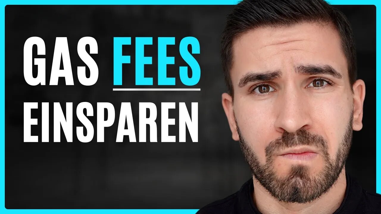 Mit 2 einfachen Schritten Gas Fees auf Ethereum sparen 💡