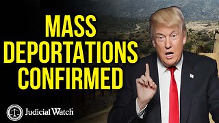 GOOD NEWS: Trump CONFIRMS Mass Deportations!