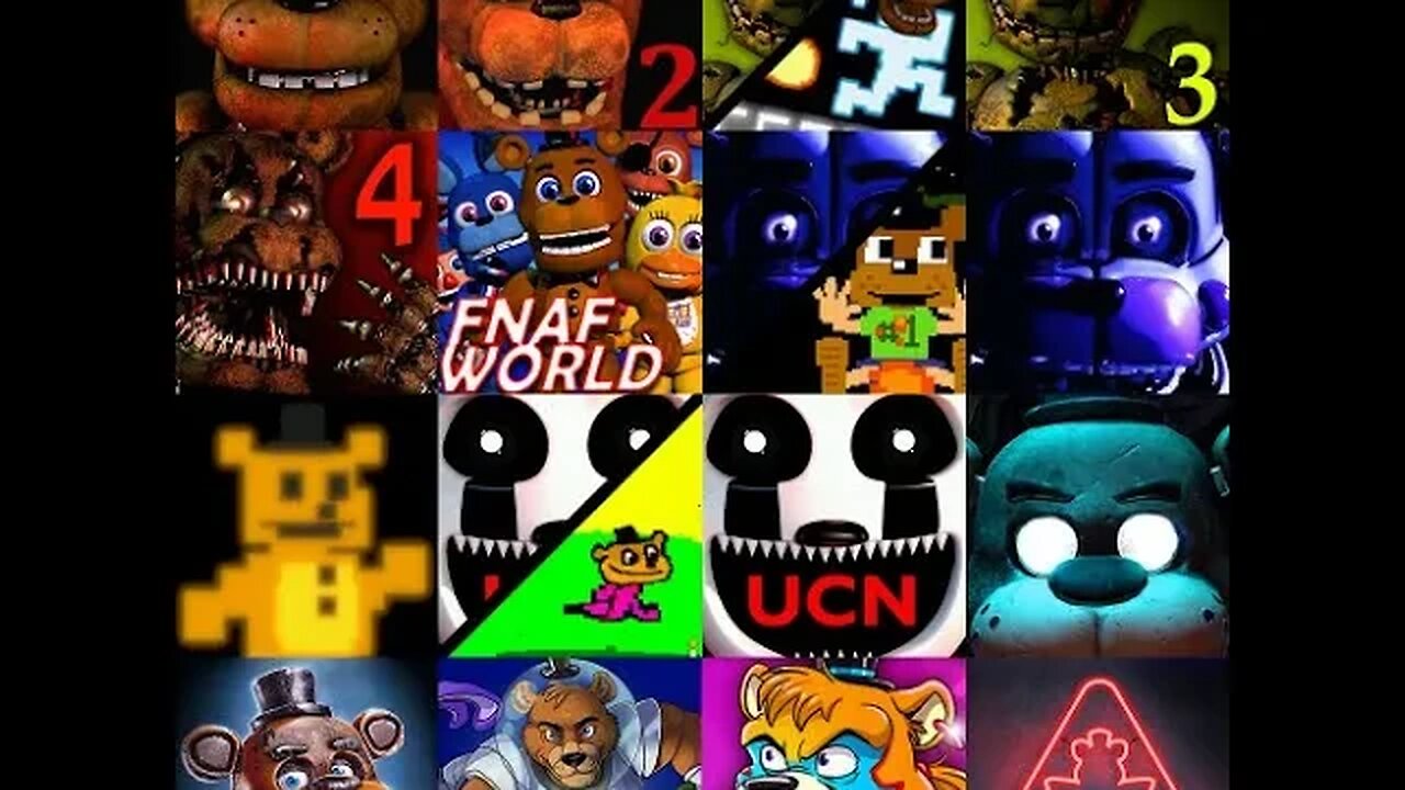 Vi racconto la storia di FNAF mentre faccio la Tier List in onore del FILM!