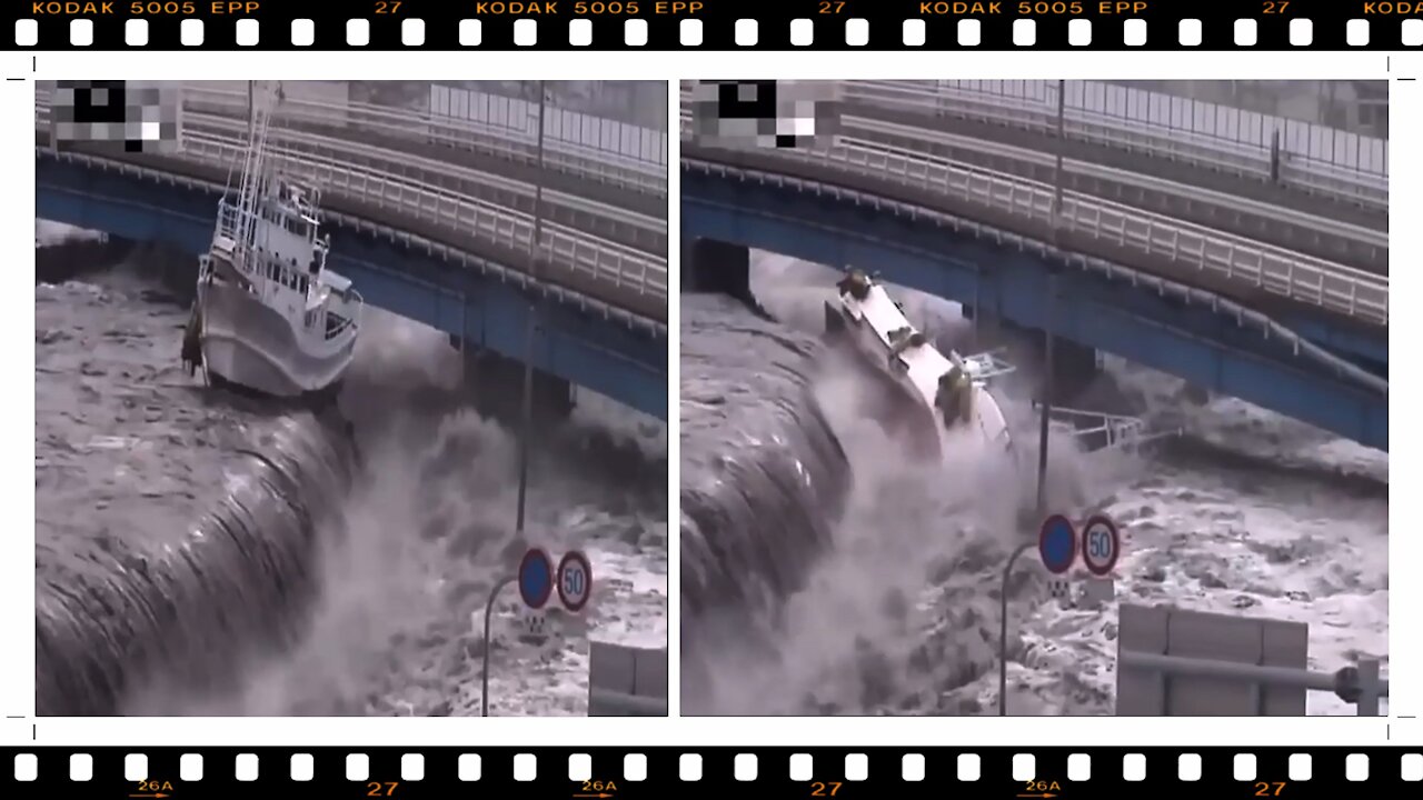 Raging Sea Swallows Several Ships - Part 1