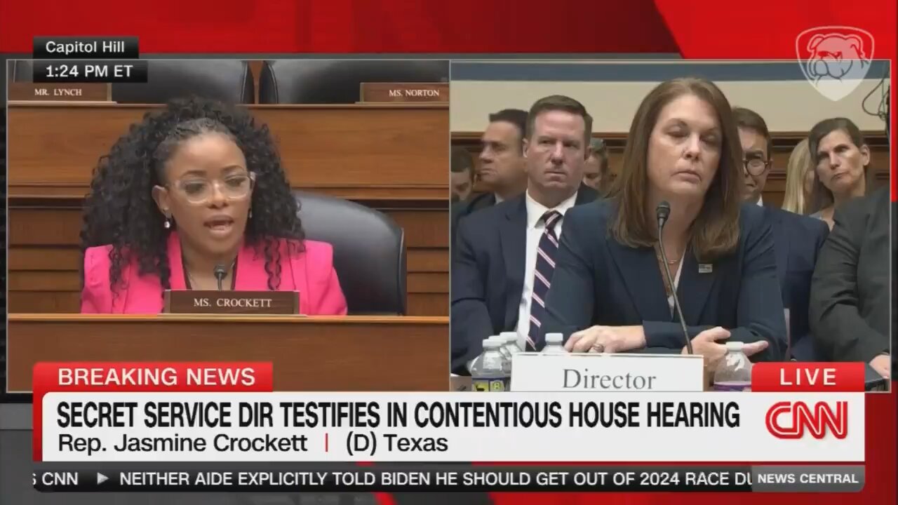 Rep. Jasmine Crockett Questions Secret Service Director on Bias Training