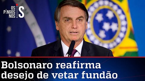 Aumento do fundão eleitoral vira bomba no colo de Bolsonaro
