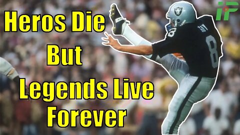 Remembering The Legacy of Ray Guy (R.I.P. 🕊️)