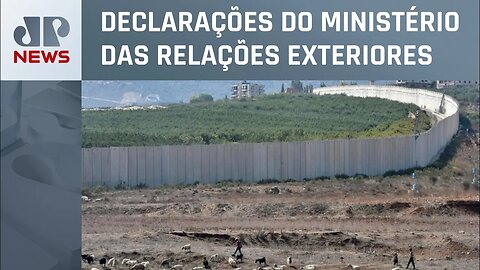 Defesa de Israel diz que foco é manter segurança na fronteira