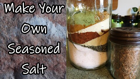 Homemade Seasoned Salt