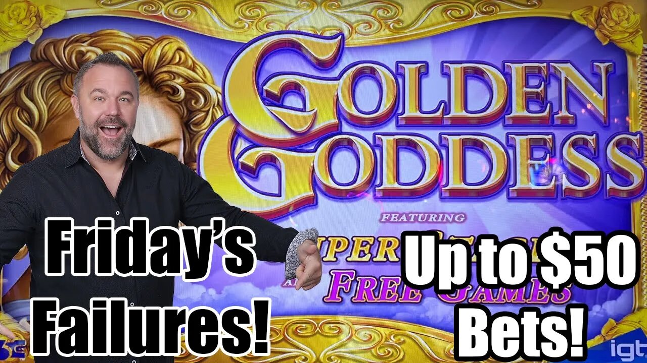 Golden Goddess - Up To $50/spin - Circa Hotel & Casino #FridaysFailures