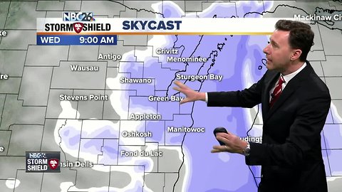 Michael Fish's NBC26 Storm Shield weather forecast