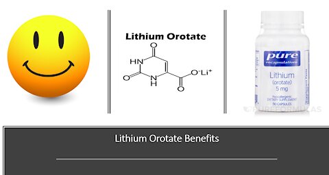 Lithium Orotate - Brain Booster & Mood Benefits