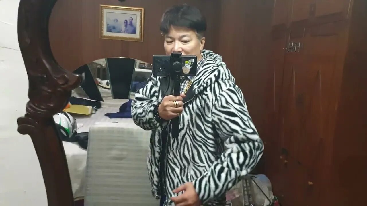 my zebra pattern jacket is fresh. jeah.