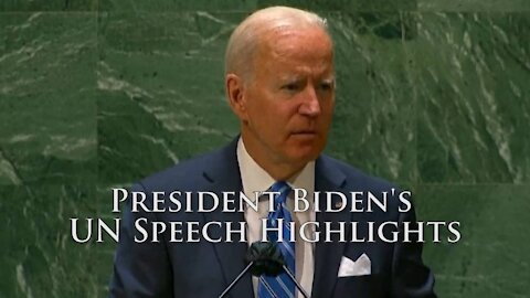 AMAZING! President Biden's UN Speech Highlights -