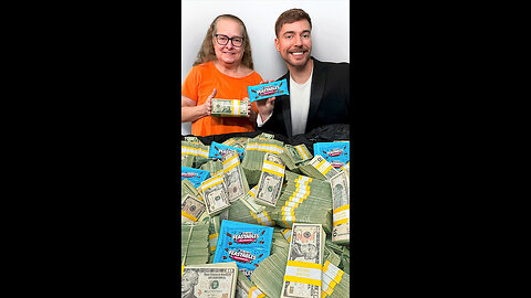 WINS $10,000 GIVING A STRANGER $1,000,000