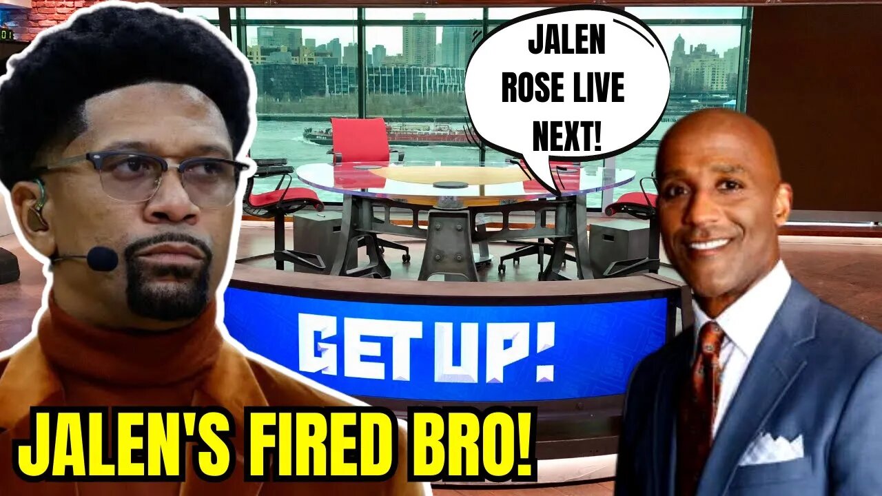 ESPN's Get Up Show TEASES JALEN ROSE as GUEST on LIVE TV Then FIRES HIM Before He COMES ON THE AIR!