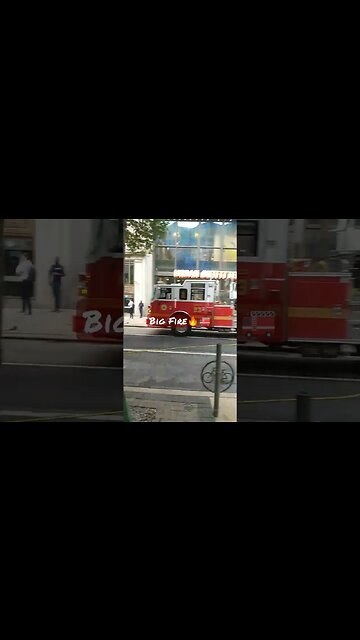 three blocks blocked off for fire wells fargo