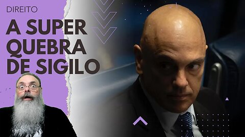 ABSURDO JURÍDICO de SUPERQUEBRA de SIGILO só MOSTRA como a ESQUERDA ainda NÃO ENTENDEU NADA