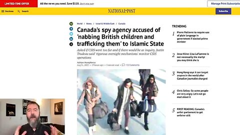 This is As Bad As It Gets – Canadian Government CAUGHT TRAFFICKING CHILDREN!!!