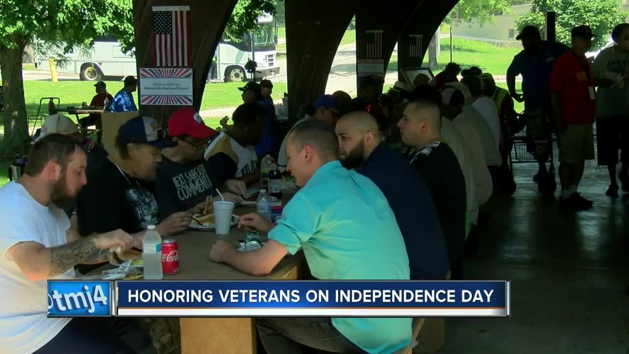 Veterans celebrate Independence Day at Milwaukee VA