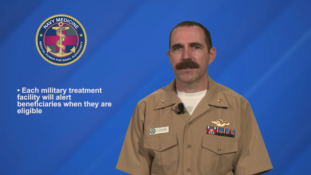 Will TRICARE beneficiaries have access to the vaccine? Cmdr. Legendre