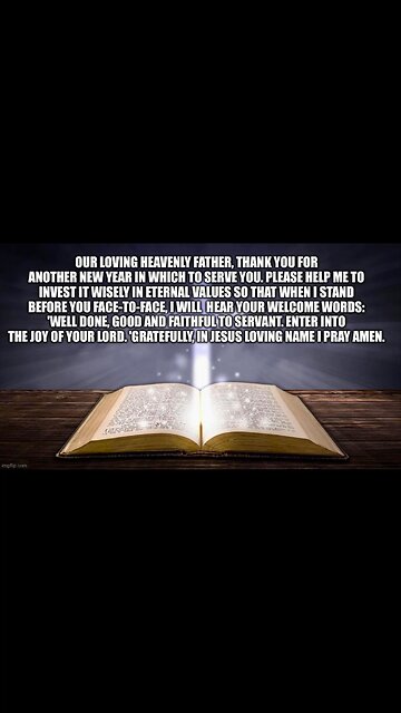 Happy New Year, I pray you have a blessed week. #prayer #bibleverses #biblicalteachings
