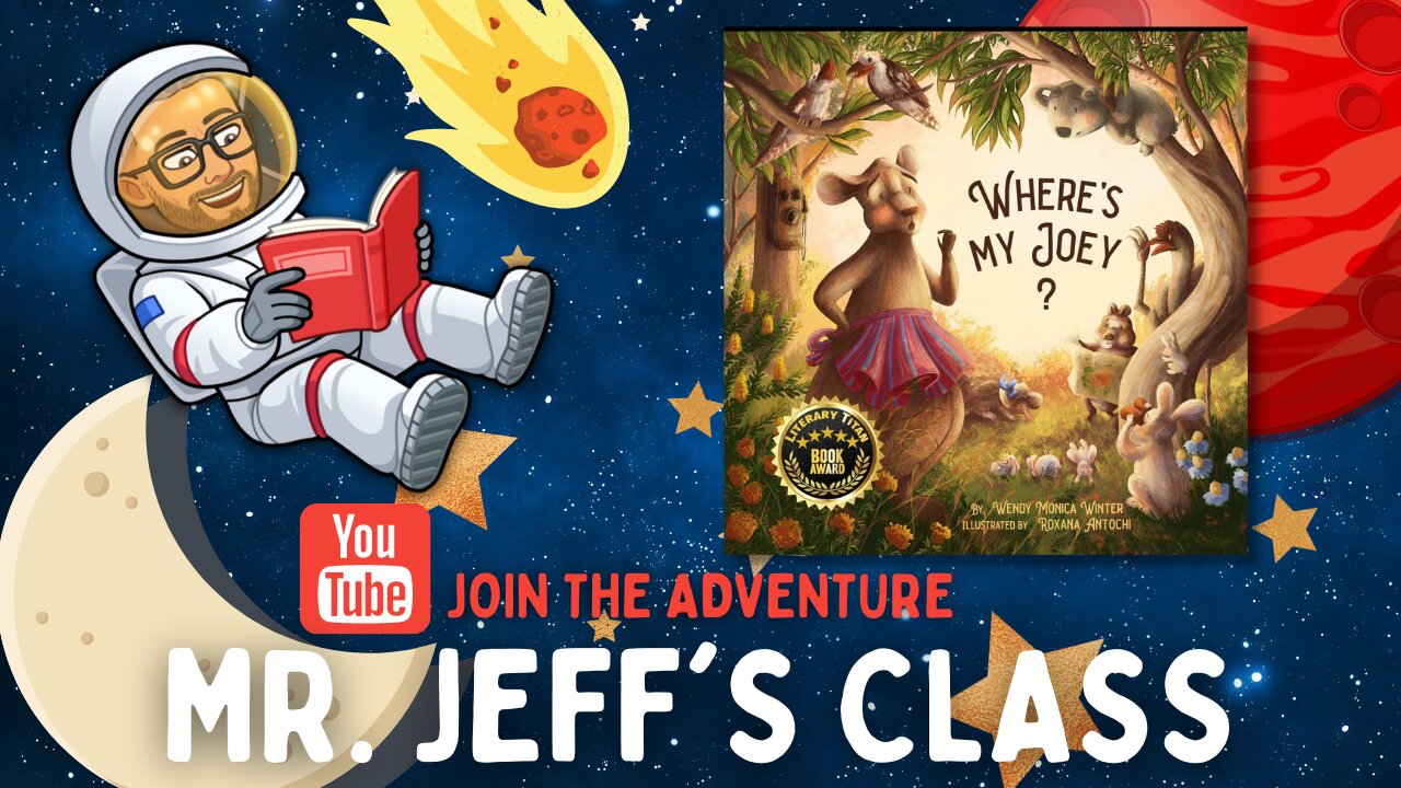 Mr. Jeff's Class - Today's Story - WHERE'S MY JOEY? - Kid's Audio Book - Kid's Story #forkids