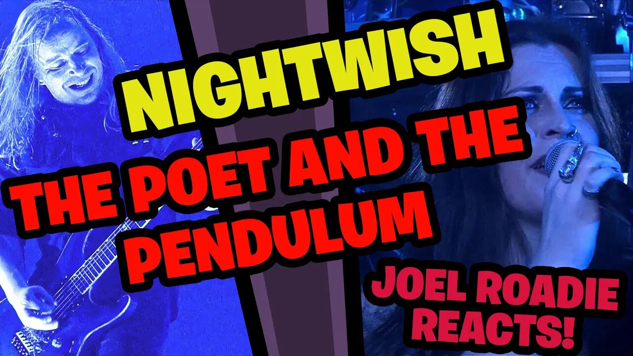 NIGHTWISH - The Poet And The Pendulum (OFFICIAL LIVE) - Roadie Reacts