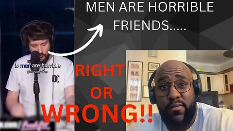 Destiny On Male Friendships - Is He RIGHT Or WRONG! #destiny #freshandfit