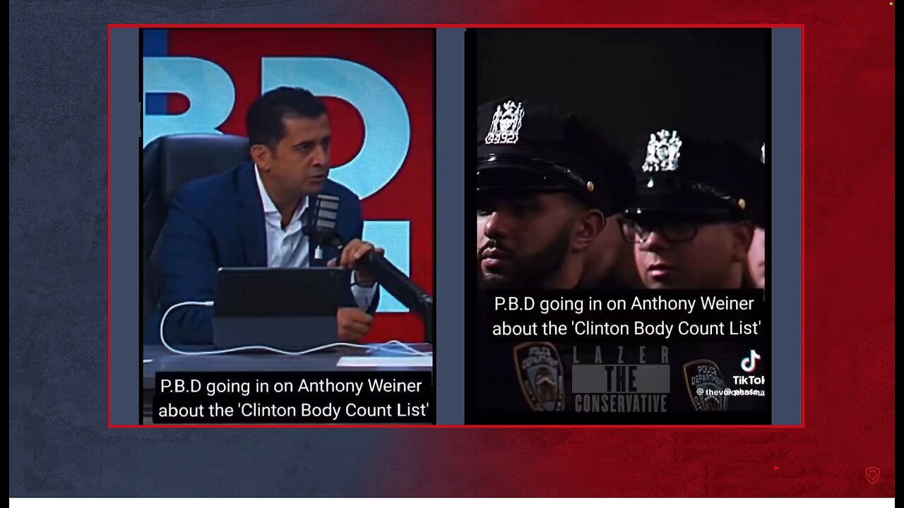 🔥Watch PBD literally ignite and melt down Anthony Wiener 🔥