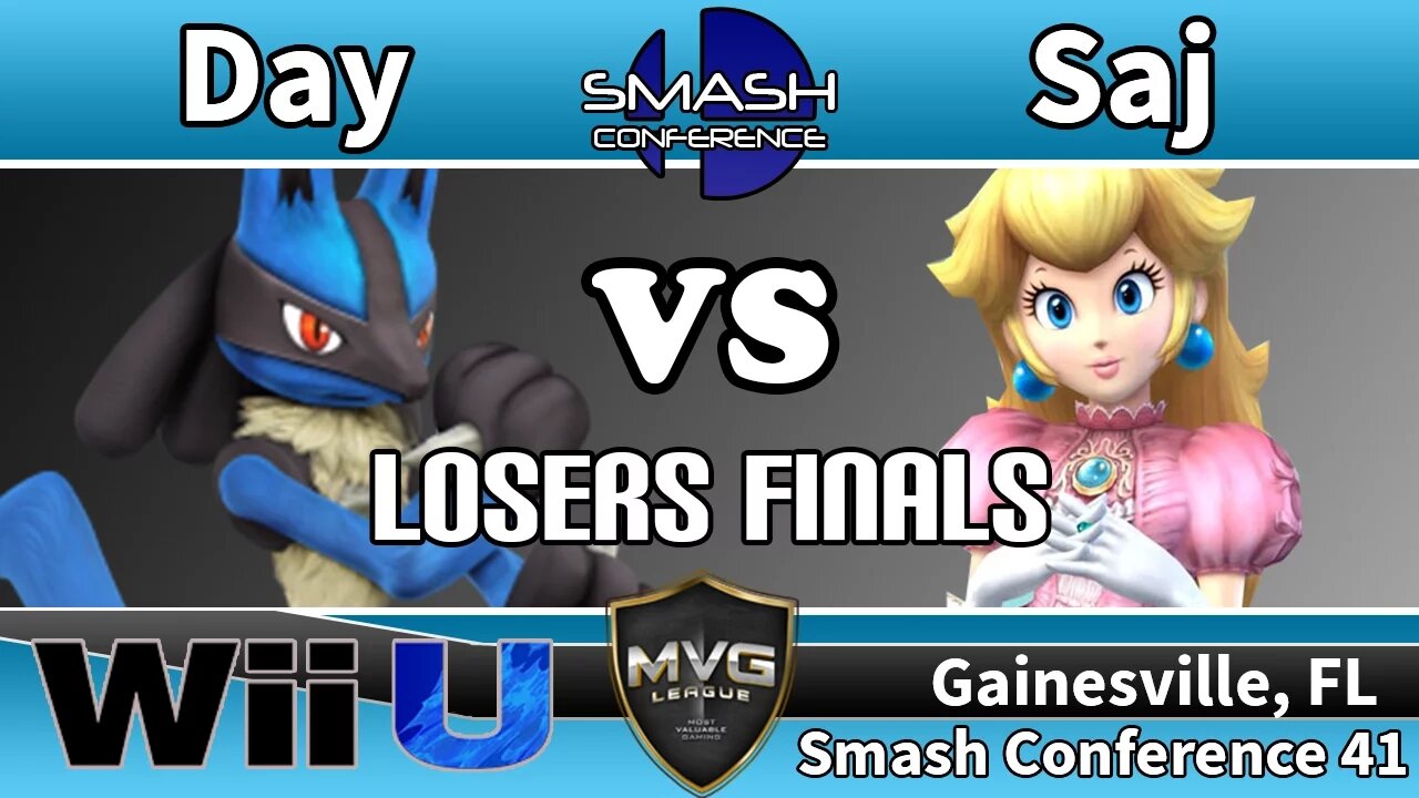 ONI|Day (Lucario) vs. Saj (Peach) - SSB4 Losers Finals - Smash Conference 41