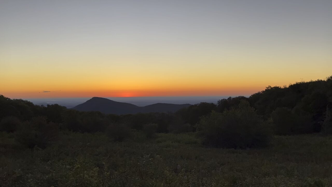 Sunrise Shenandoah National Park