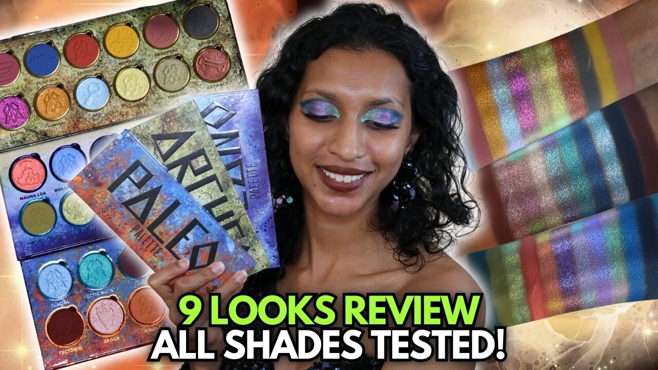 NEW CLIONADH Cosmetics: ARCHEO, PALEO, & OCEANO Review | 9 Looks + Swatches