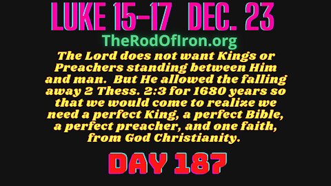 Luke 15-17 Greek perspective on following men, the morals of men Jer. 10:23, and the gospels of men.