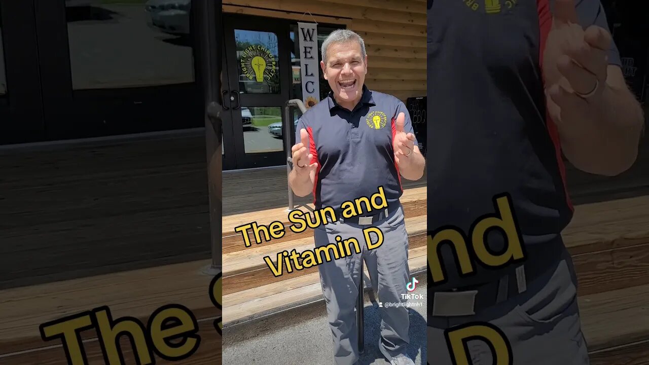 Get out and convert some Cholesterol to Vitamin D