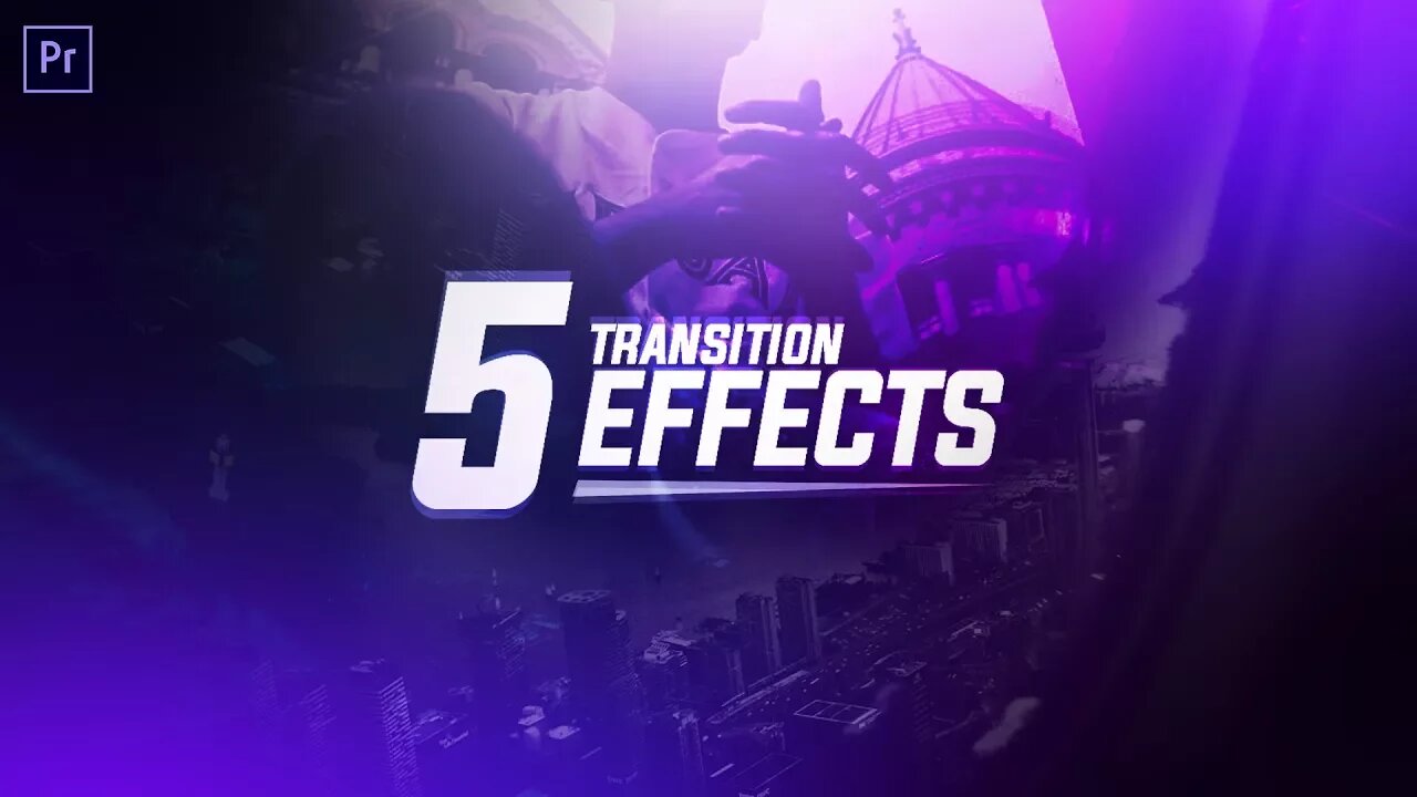 5 VIDEO TRANSITION EFFECTS for VLOGS! NO PLUGINS NEEDED! (Adobe Premiere Pro CC 2017 Tutorial)