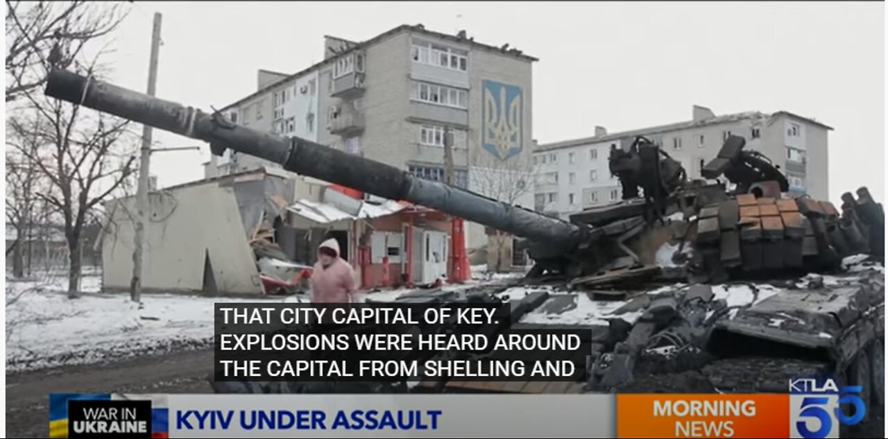 Russia strikes near Ukraine's capital; mosque area shelled