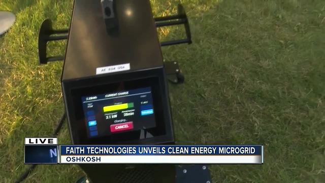 Faith Technologies unveils mobile mircogrid at EAA AirVenture