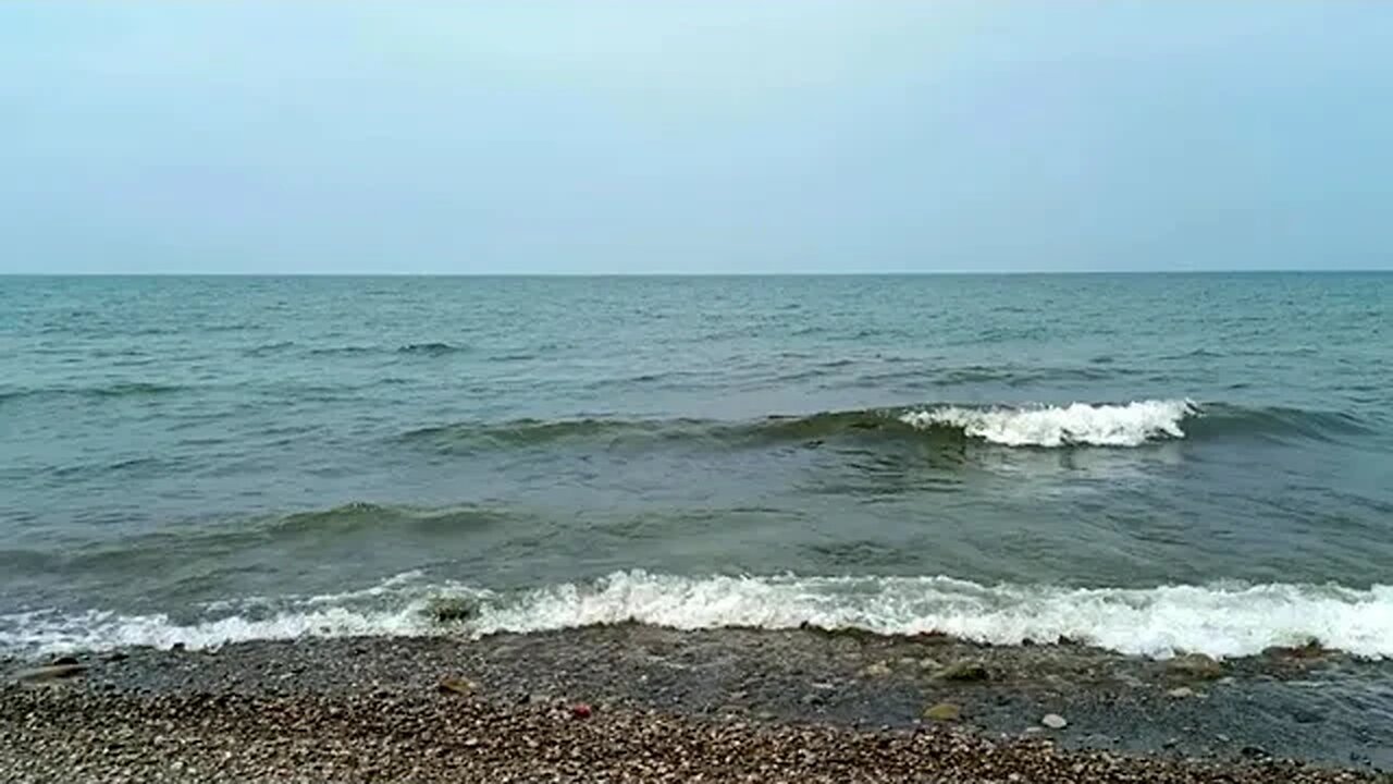 Lake Erie on a Hazy & Warm Day ~ June 21, 2023