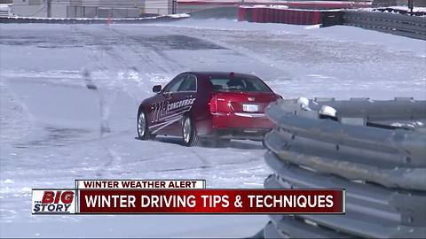 Keep these winter driving techniques in mind for a safer commute