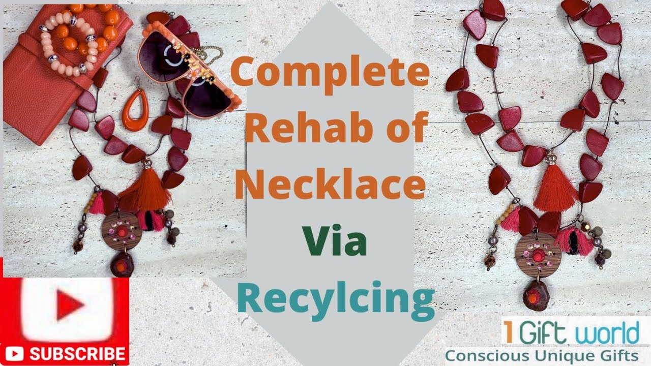 Make | Complete Rehab turning into the Unique 'Roso' Necklace | Recycled Materials