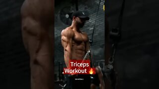 Triceps Workout 🔥#workout #shorts #tricepsworkout