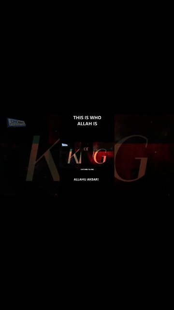 THIS IS WHO ALLAH IS