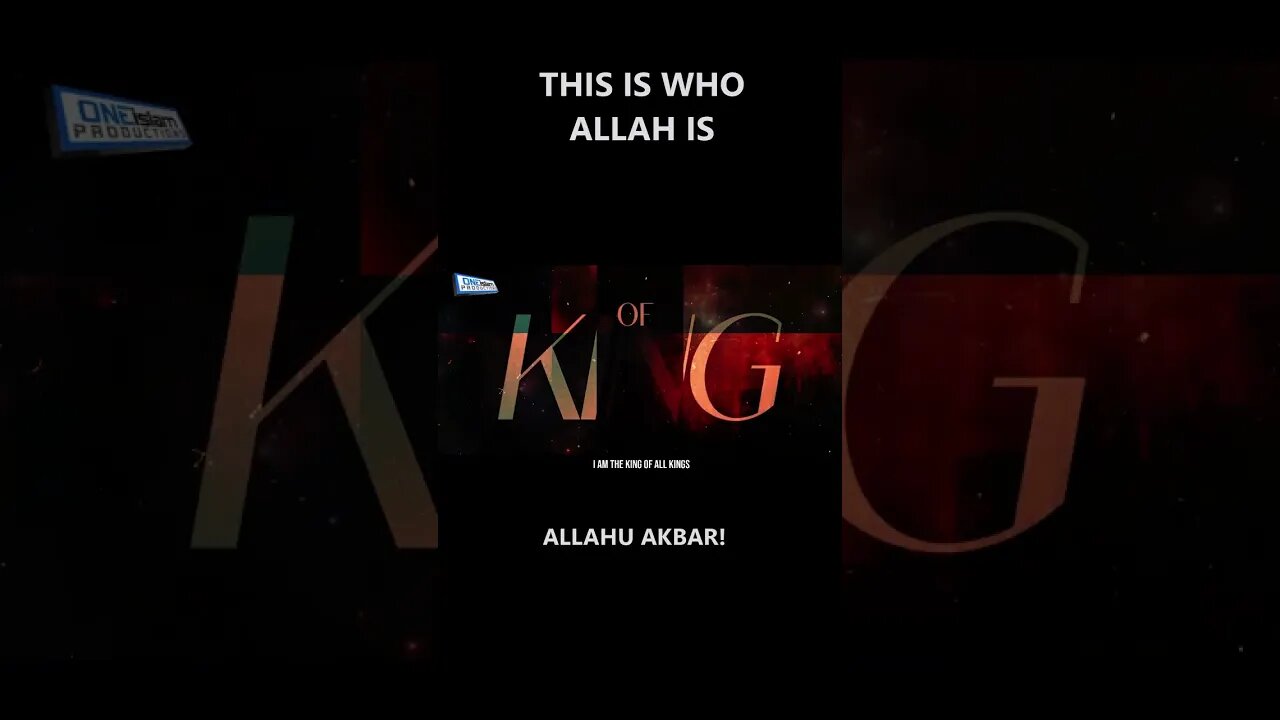 THIS IS WHO ALLAH IS