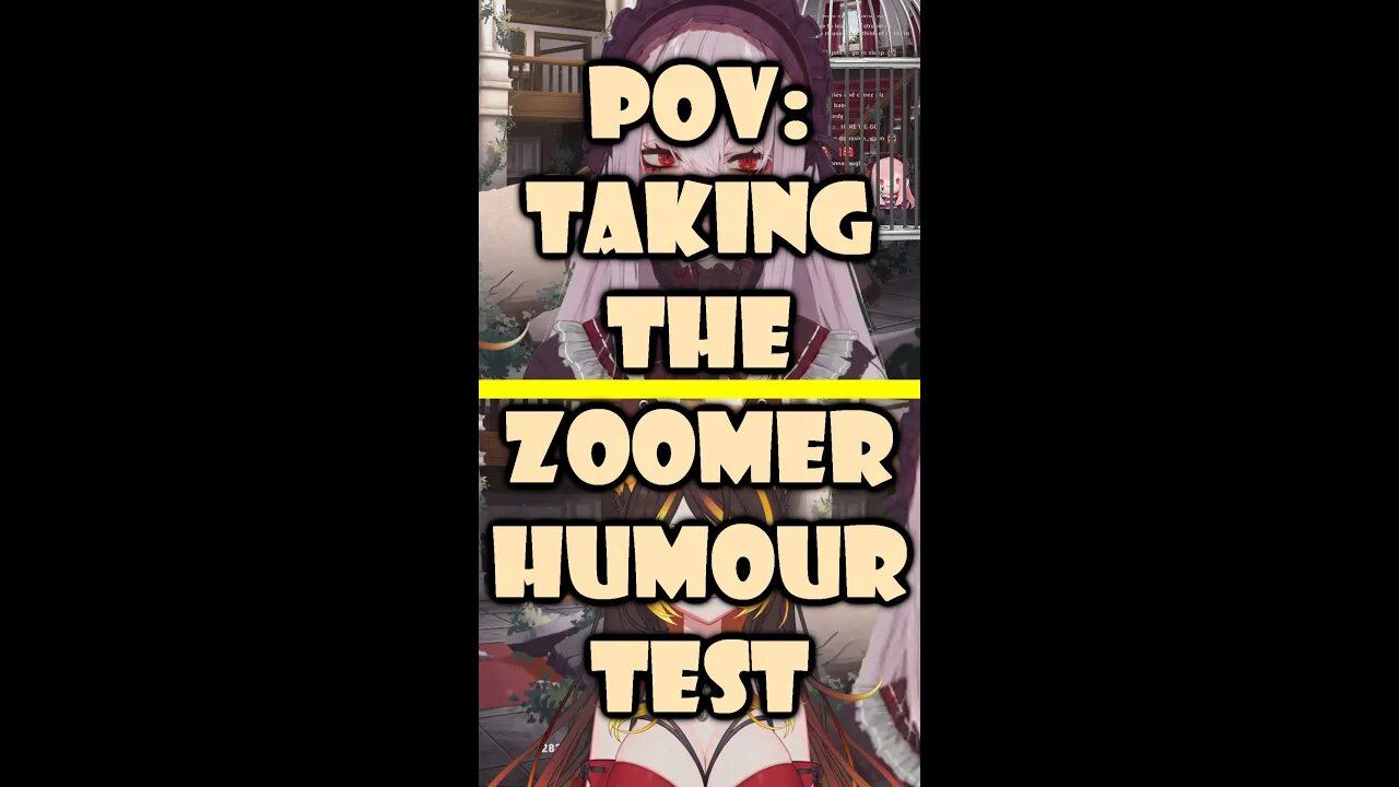 Sinder Takes The Zoomer Humour Test #shorts