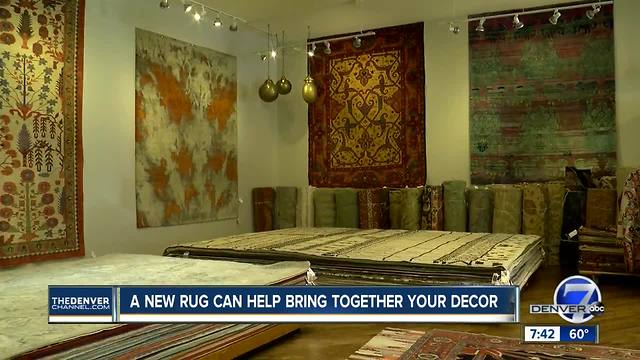 Rugs can be a simple way to add new color to room or ground your decor