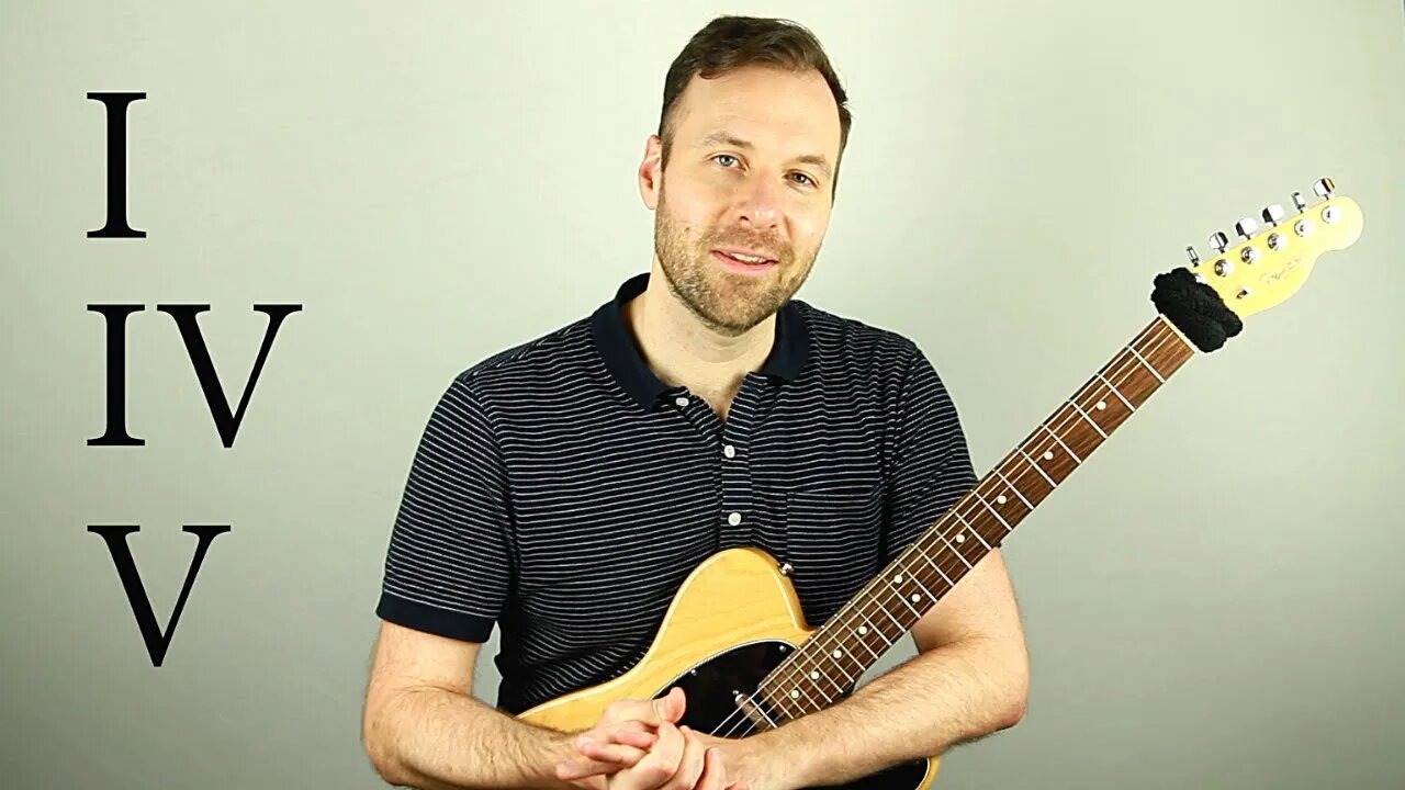 How to Harmonize Melodies on Guitar with Chords 1, 4, & 5 (I, IV, & V)