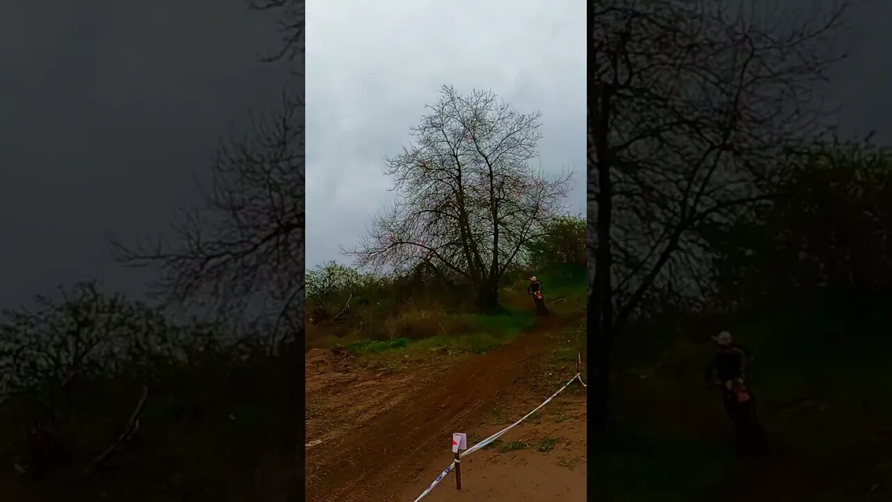 Rider sends it at the Yuba River Run Hare Scrambles #short #sendit