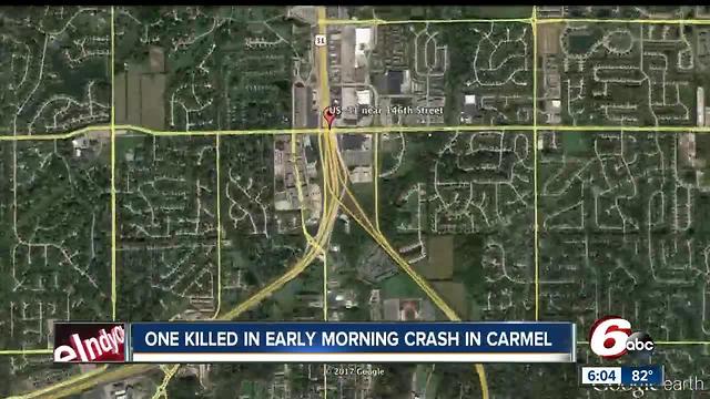Person killed in Carmel head-on crash
