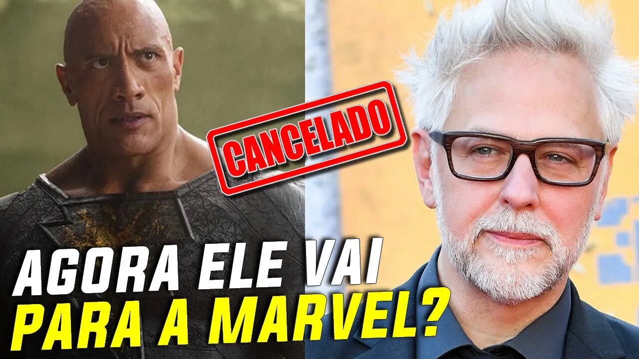 BOMBA! ADÃO NEGRO ESTÁ FORA DO DCU! DWAYNE JOHNSON ANUNCIA SAÍDA E JAMES GUNN CONFIRMA