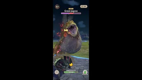 Monster Hunter Now-3 Star Great Jagras