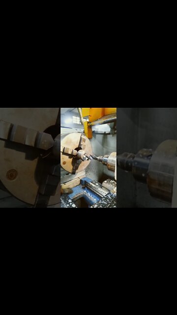 Lathe Machine Work #amazing #satisfying #work #skills #shorts
